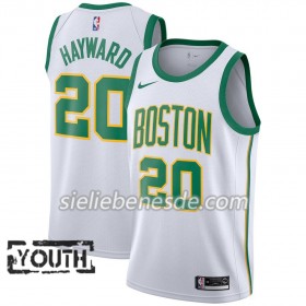 Kinder NBA Boston Celtics Trikot Gordon Hayward 20 2018-19 Nike City Edition Weiß Swingman